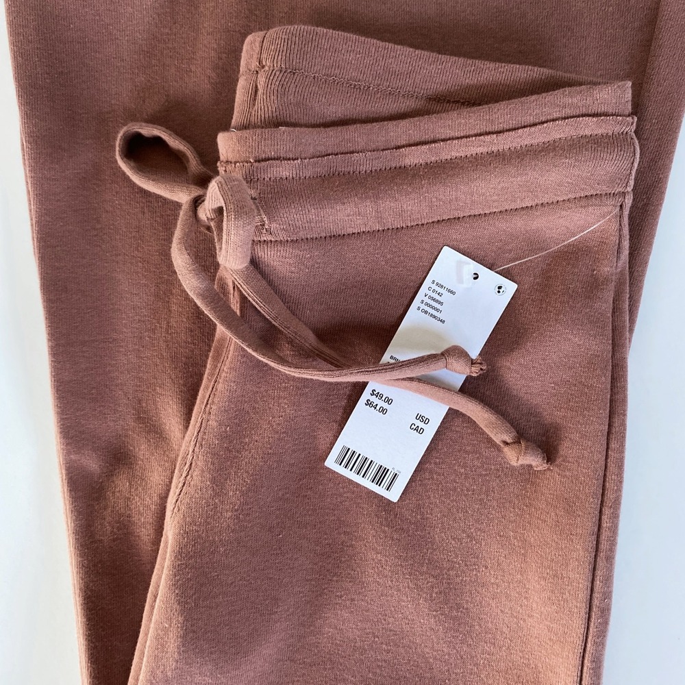 Urban Outfitters Low Rise Flare Wide Leg Lounge Yoga Active Pant L Sleek Fitted - Picture 3 of 13